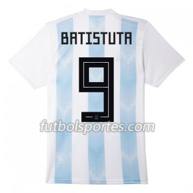 Camisetas Argentina Batistuta 9 Primera Equipacion Mundial 2018
